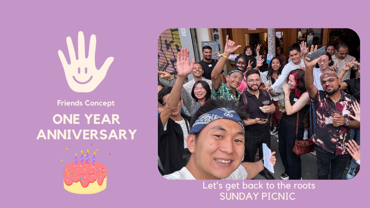 🎉 1 Year of Friends Concept: Picnic Reunion ☀️